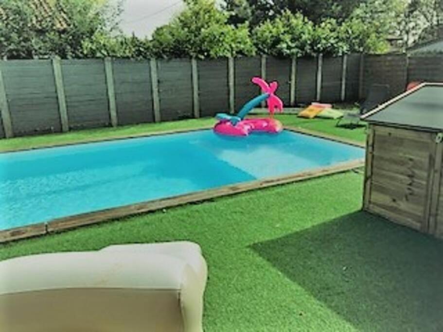 Detente Piscine Et Jacuzzi Au Bassin D'Arcachon Андерно-ле-Бэн Экстерьер фото